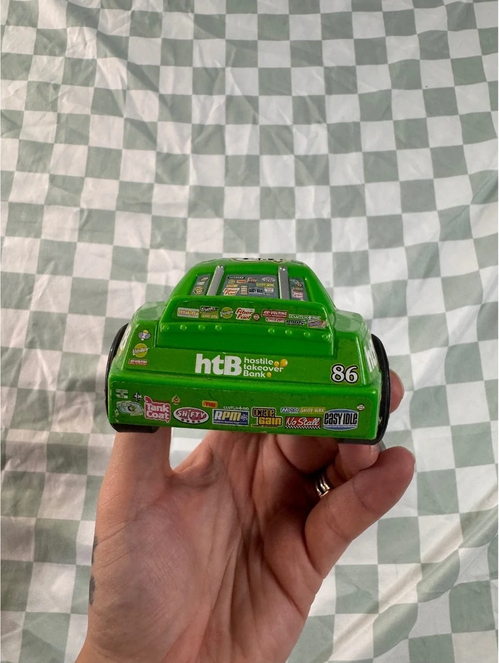 Disney Pixar Cars Chick Hicks Green Talking Car Toy